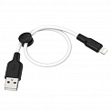  USB -Lightning  0.25 2.4A HOCO X21 Plus /