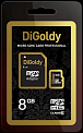 microSDHC 8Gb DiGoldy Class 10  
