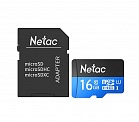 microSDHC 16Gb Netac P500 Standard Class UHS-I 90Mb/s 10  