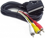  SCART -3RCA  1.8 Cablexpert CCV-519-001  