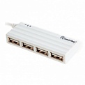 USB  Smartbuy 6810 White, 4  (SBHA-6810-B)
